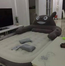 Load image into Gallery viewer, ship by dhl  Totoro Comfortable anime Cute Air  Inflatable Bed Sleeping soft Blankets coral fleece carpet air conditioning sheet