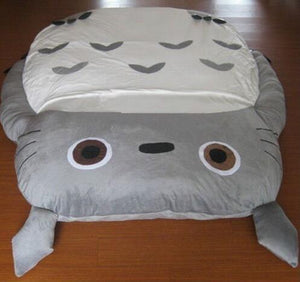 1.8x2.5m Huge Size Design European Cute Soft Bed Totoro Bedroom Bed Sleeping Bag Sofa 100% Cotton Hot In Japan And Canada