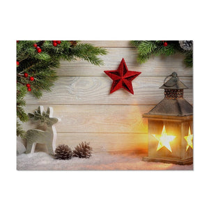 Christmas Style Table Napkin Dining Table Placemat Kitchen Tool Tableware Pad Coaster Coffee Tea party decorations Rectangular