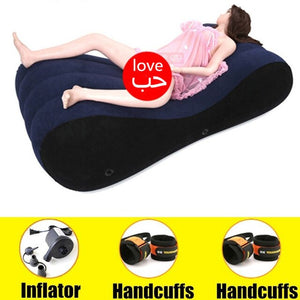 Portable Inflatable Bed Muebles Love Sex Beds Sofa With Electric Pump Bedroom Furniture Folding Chair Muebles Para Recamaras