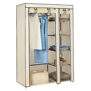 Large Capacity Non-woven Cloth Wardrobe Fabric Closet Portable Folding Dustproof Waterproof Clothing Storage Cabinet Furniture