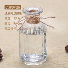 Load image into Gallery viewer, Nordic 20 Kinds  INS Wind Glass Reagent Vase Hydroponic Dried Flower Small Vase Living Room Decoration with rope and sticker