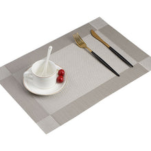 Load image into Gallery viewer, 6 PCS Anti-skid And Heat-insulation PVC Placemat For Dining Table Non-slip Table Mat Kitchen Accessories