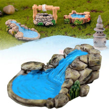 Load image into Gallery viewer, DIY Miniature Mini Water Pool Fairy Garden Lawn Ornament For Mountain Dollhouse Home Decor Craft