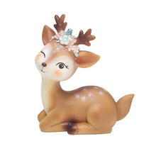 Load image into Gallery viewer, Cartoon Cute Sika Deer Fairy Garden Resin Crafts Figurines For Home Decoration Car Ornament