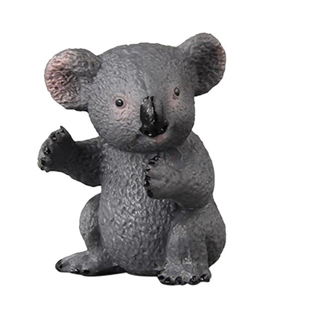 New Koala Animal Model Toy Figurine Model Ornament Toy Educational Gifts For Kids Action Figure Toys Home Room Decoration