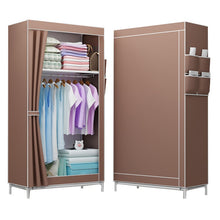 Load image into Gallery viewer, DIY Non-woven Folding Portable Wardrobe Bedroom Furniture Bedroom Storage Cabinet