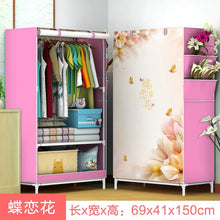 Load image into Gallery viewer, DIY Non-woven Folding Portable Wardrobe Bedroom Furniture Bedroom Storage Cabinet