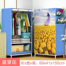 Load image into Gallery viewer, DIY Non-woven Folding Portable Wardrobe Bedroom Furniture Bedroom Storage Cabinet