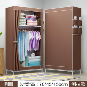 DIY Non-woven Folding Portable Wardrobe Bedroom Furniture Bedroom Storage Cabinet