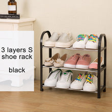 Load image into Gallery viewer, Shoes shelf Easy Assembled Light Plastic 3 Tier Shoe Rack Shelf Storage Organizer Stand Holder Keep Room Neat Door Space Saving