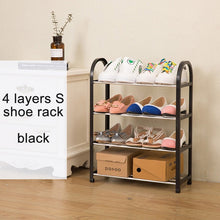 Load image into Gallery viewer, Shoes shelf Easy Assembled Light Plastic 3 Tier Shoe Rack Shelf Storage Organizer Stand Holder Keep Room Neat Door Space Saving