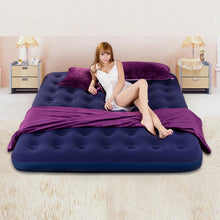 Load image into Gallery viewer, Fashion is convenient inflatable cushion household outdoor portable double bed