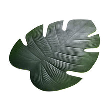 Load image into Gallery viewer, Placemat for dining table Coasters Lotus Leaf Palm Leaf Simulation Plant PVC Cup Coffee Table Mats Kitchen Christmas Home Decor