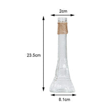 Load image into Gallery viewer, Nordic Glass Vases Living Room Table Decoration Transparent Water Hydroponics Flower Rope Dry Flower Vase DIY Valentine&#39;s Day