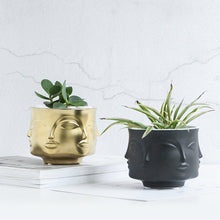 Load image into Gallery viewer, Man Face flower vase home decoration accessories modern ceramic vase for Flowers Pot planters