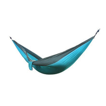 Load image into Gallery viewer, Portable Hammock Double Person Camping Survival Garden Swing Hunting Hanging Sleeping Chair Travel Furniture Parachute Hammocks