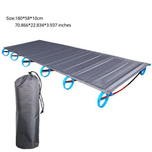 Load image into Gallery viewer, Portable cot bed outdoor bed portable folding bed